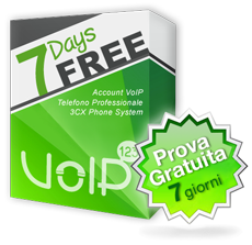 Offerta VoIP 7 Days Free